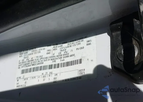 2021 Ford F-250 Xl z USA, uszkodzony, nr VIN 1FT7X2A67MEC24559